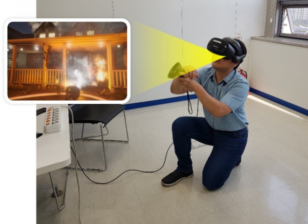 VR 위험예지훈련 시스템 DAPREs (사진제공: 인터랙트)