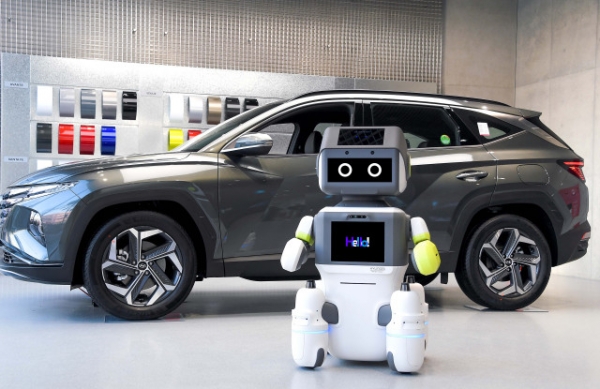 현대자동차그룹이 인공지능 서비스 로봇 DAL-e를 공개했다 (사진제공: 현대기아자동차)