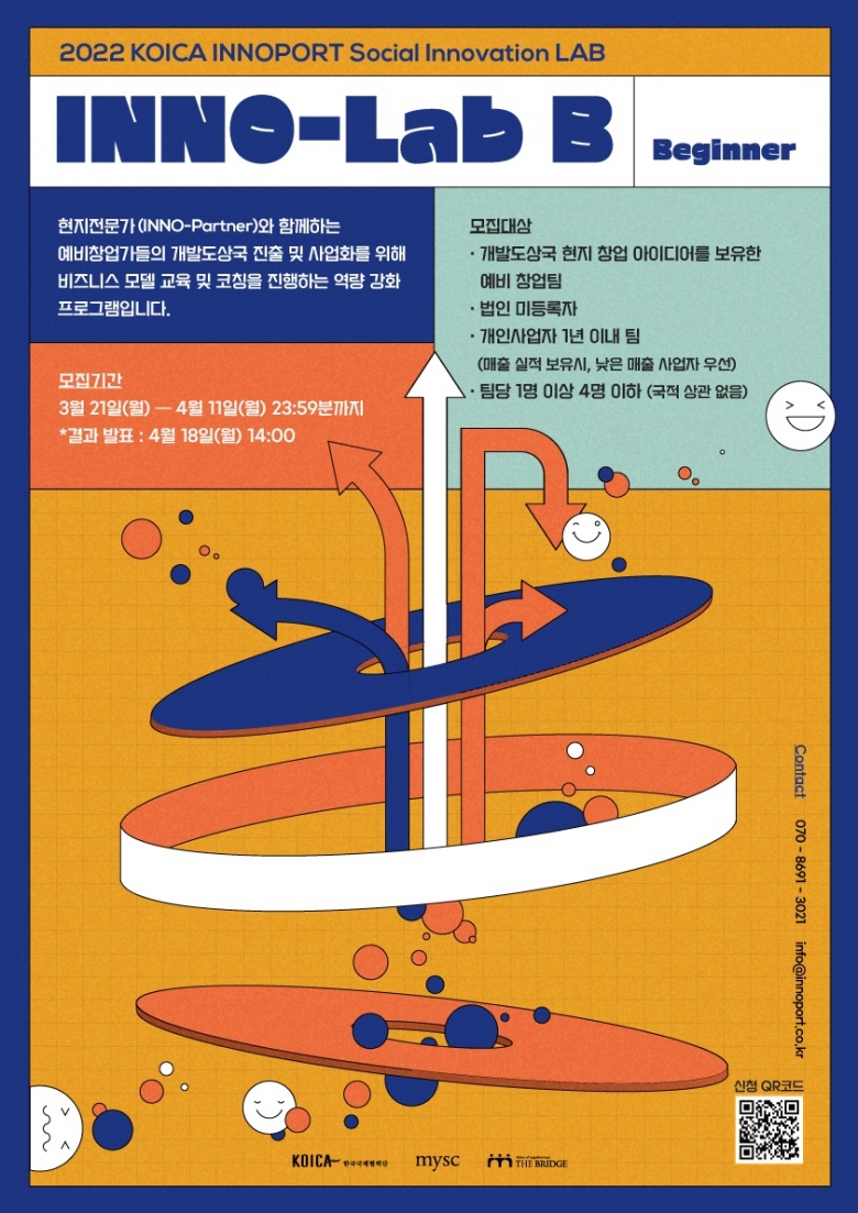 코이카 이노포트 INNO-Lab B 포스터. ⓒ코이카 이노포트