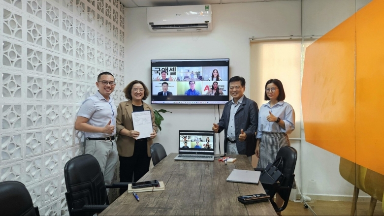 한국액셀러레이터협회는 베트남 비즈니스 스타트업 육성 지원센터와 업무 협약을 체결했다 (제공: 한국액셀러레이터협회)