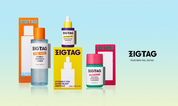 시그니처레이블의 K-스킨케어 브랜드 ‘지그태그(ZIGTAG)’